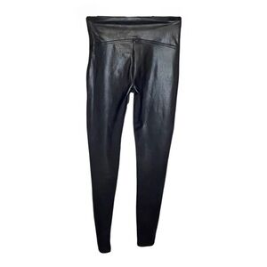 SPANX Faux Leather Leggings M